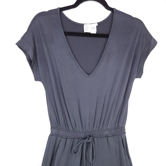 Saturday Sunday Anthropologie Women's Jumpsuit Size XS Wide Leg Short Sleeve - Picture 3 of 15